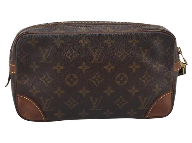 LOUIS VUITTON Monogram Marly Dragonne GM Clutch Bag M51825 LV Auth 203306 Monogramma - vista 2