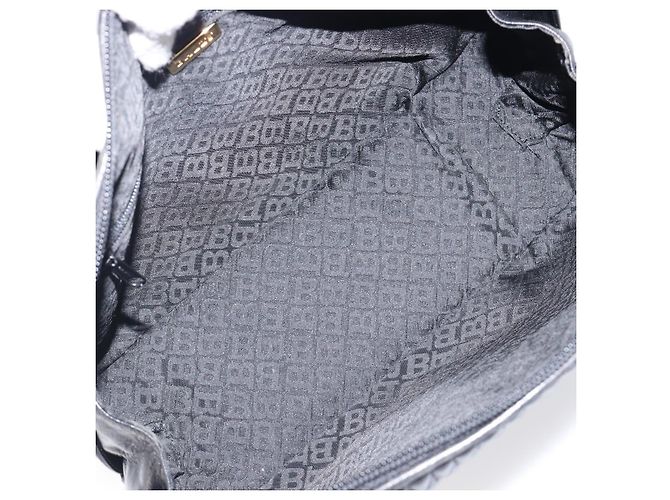 Borsa a mano BALLY in pelle nera e oro autentica BA15655A Nero D'oro - vista 11