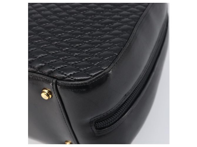 Borsa a mano BALLY in pelle nera e oro autentica BA15655A Nero D'oro - vista 15