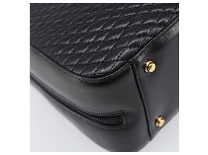 Borsa a mano BALLY in pelle nera e oro autentica BA15655A Nero D'oro - vista 16