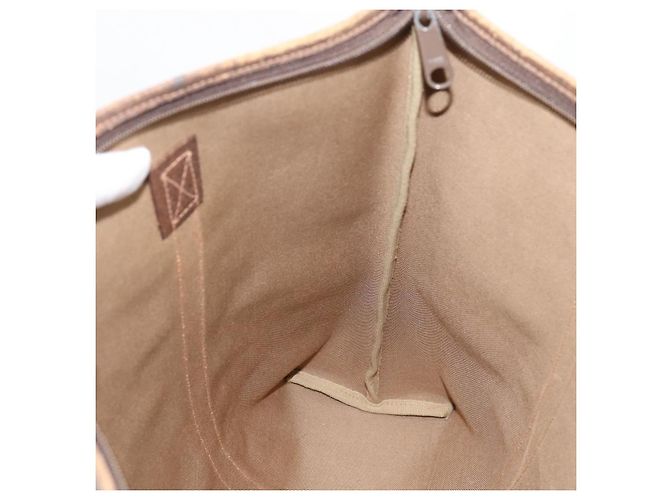 Borsa Tote GUCCI GG Supreme PVC Beige Auth 202702 - vista 17