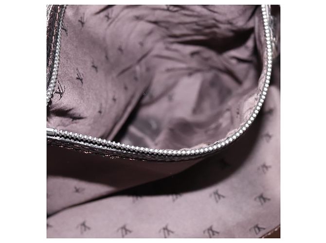 Borsa a mano LOUIS VUITTON Kabainsbruck Suede Brown Silver M95245 LV Auth 202462A Marrone Argento - vista 20