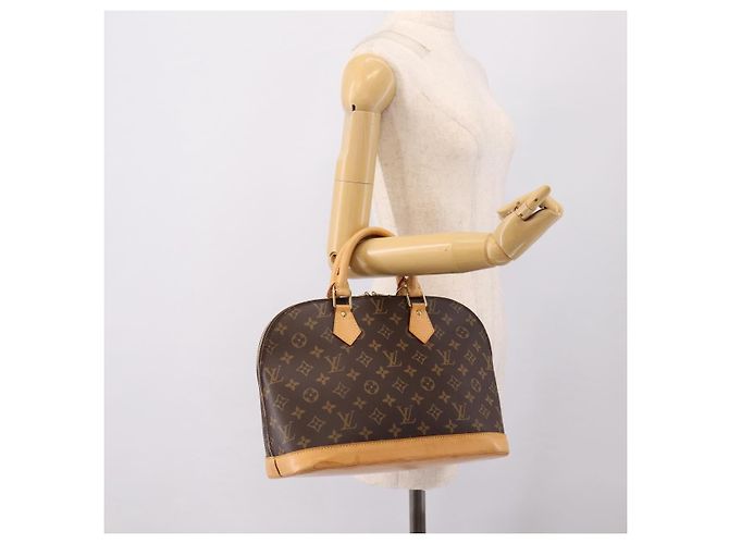 LOUIS VUITTON Monogram Alma Hand Bag M51130 LV Auth 202861V Monogramma - vista 21