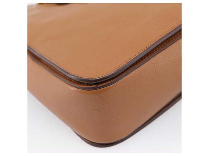 Borsa a mano Miu Miu in pelle 2way marrone oro autentica 202932V D'oro - vista 10