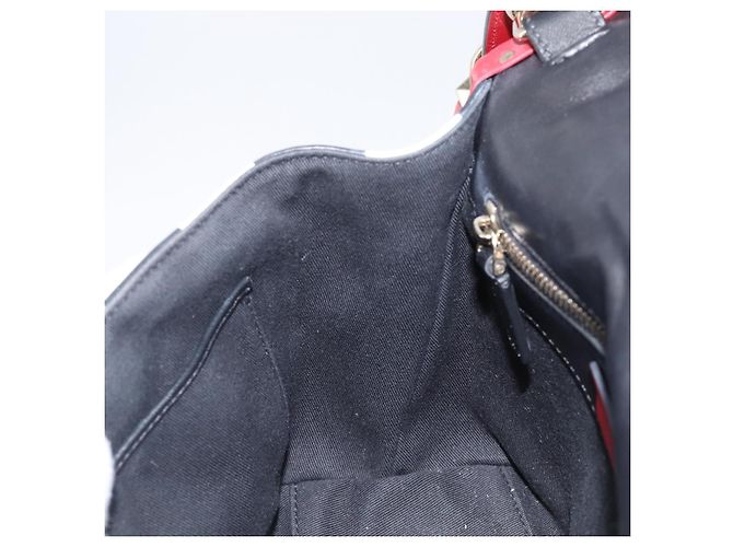 Borsa VALENTINO Rock Studs in pelle 2way Rossa Oro Auth 200731V Rosso D'oro - vista 25