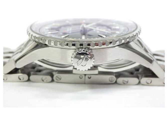 BREITLING Navitimer Automatic GMT 41 Samurai Japan limited A323103A1C1A1 Uomo Argento - vista 8