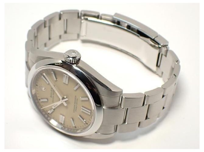 ROLEX Oyster PERPETUAL 41 beige 134300 '25 Uomo Argento - vista 12