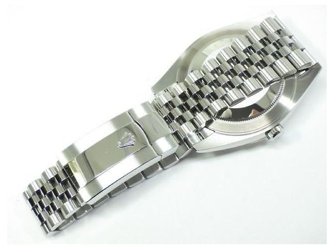 ROLEX Datejust 41 verde menta Bracciale Jubilee Rif.126334 Uomo Argento - vista 10