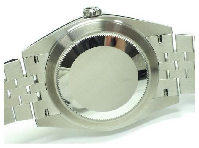 ROLEX Datejust 41 verde menta Bracciale Jubilee Rif.126334 Uomo Argento - vista 6