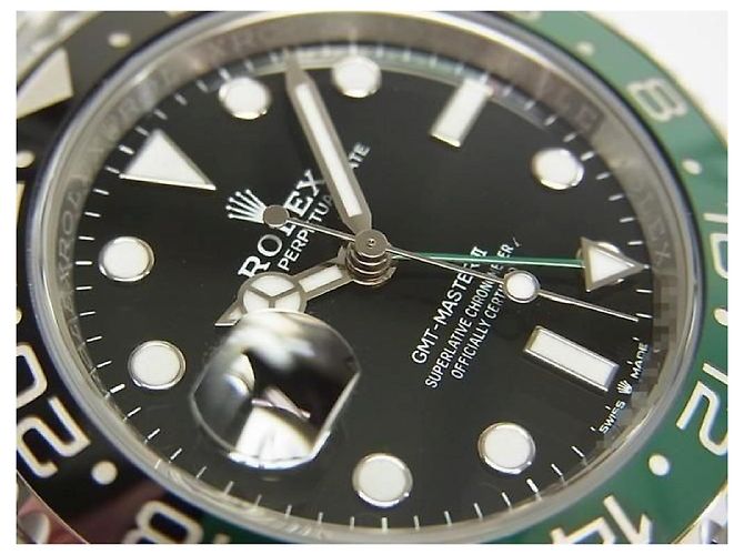 ROLEX GMT MasterII left handed Jubilee Ref.126720VTNR Mens Argento - vista 4