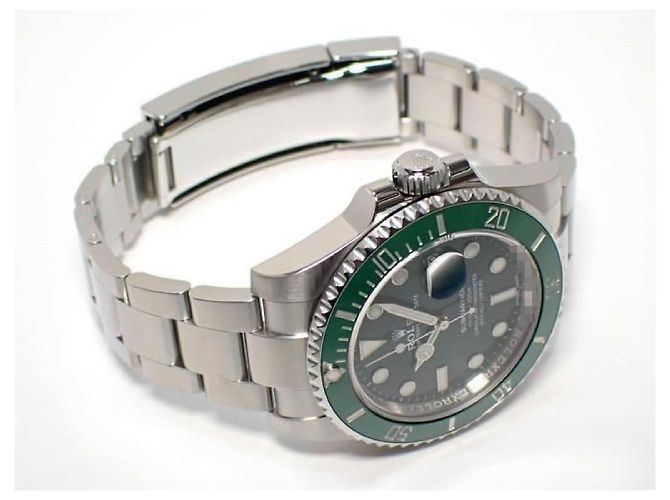 ROLEX Submariner date green Ref.116610LV '20 Aug Mens Argento - vista 11