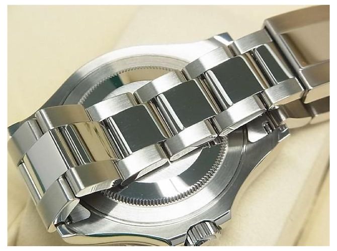 ROLEX YACHT-MASTER 40 quadrante blu 116622 '18 acquistato Uomo Argento - vista 13