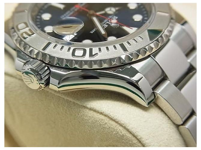 ROLEX YACHT-MASTER 40 quadrante blu 116622 '18 acquistato Uomo Argento - vista 5