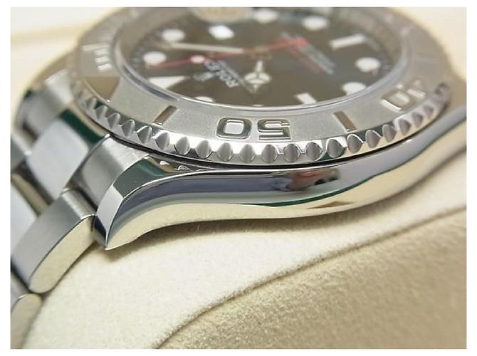 ROLEX YACHT-MASTER 40 quadrante blu 116622 '18 acquistato Uomo Argento - vista 7