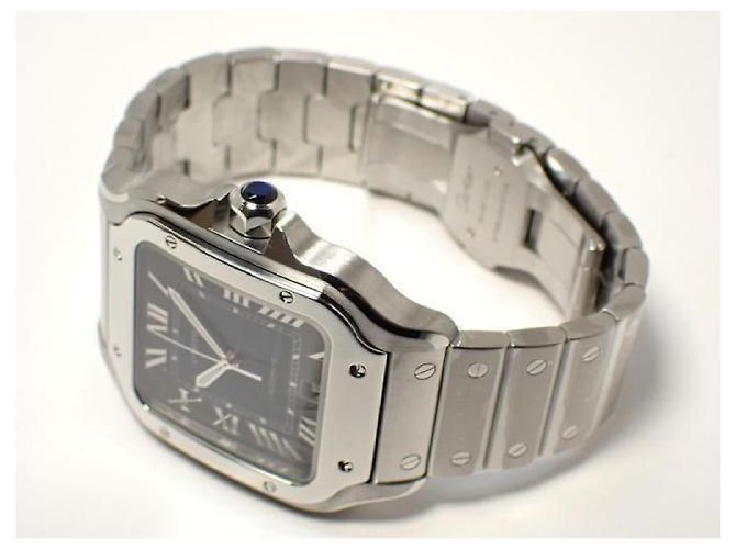 CARTIER Santos de LM blue WSSA0030 '24 Womens Plata - vista 10