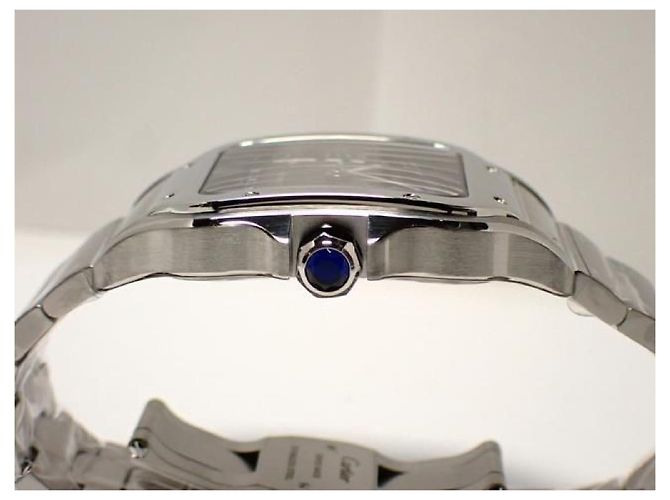 CARTIER Santos de LM blue WSSA0030 '24 Womens Plata - vista 4