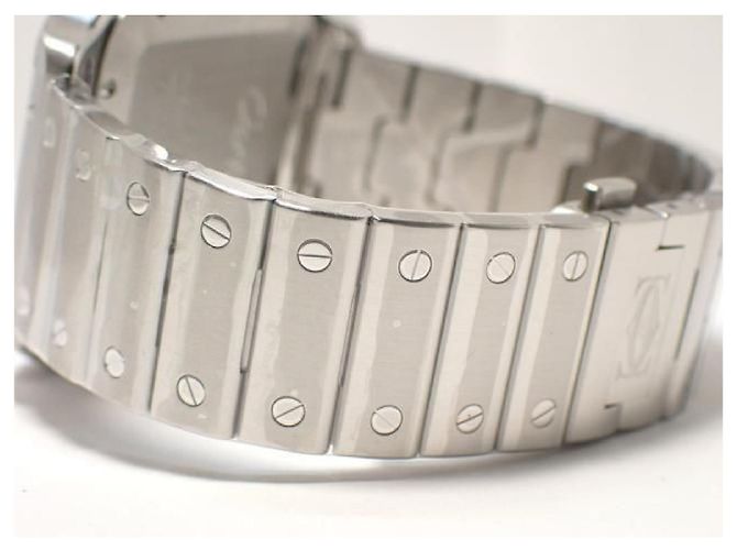 CARTIER Santos de LM blue WSSA0030 '24 Womens Plata - vista 6