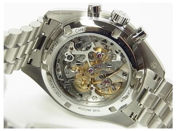 OMEGA Speedmaster moon watch Professional black Mens Argento - vista 5