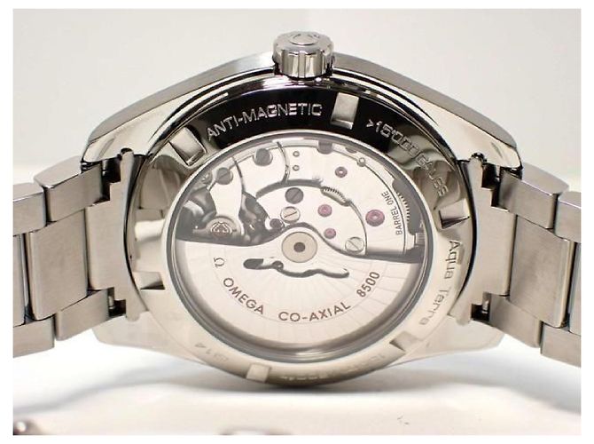 OMEGA AquaTerra Master Co-Axial 41.5 MM '17 Hombre Plata - vista 8
