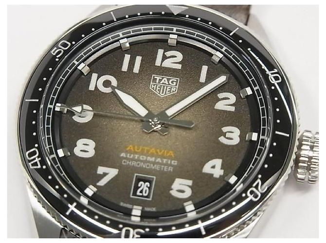 TAG HEUER Autavia 42 MM WBE5114.FC8266 Uomo Argento - vista 4