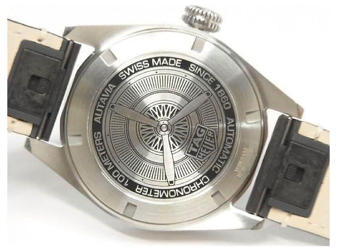 TAG HEUER Autavia 42 MM WBE5114.FC8266 Uomo Argento - vista 6