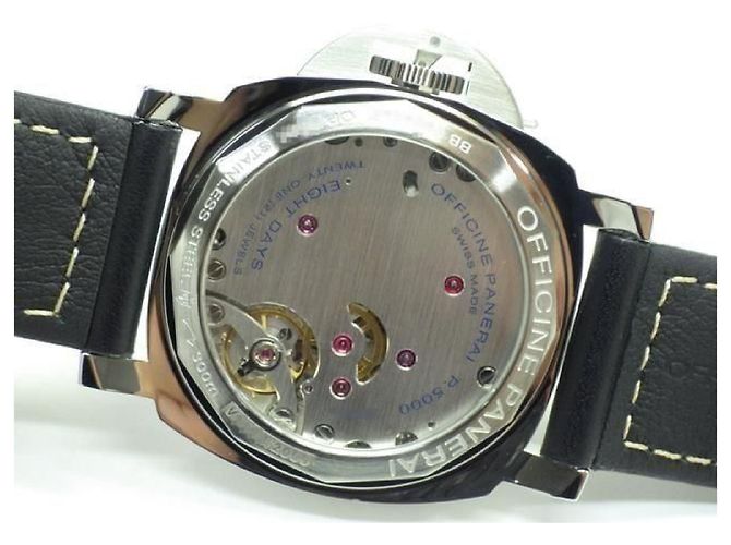 PANERAI Luminor Base 8 DAY'S 44 MM Ref.PAM00915 Originalware Herren Silber - Ansicht 5