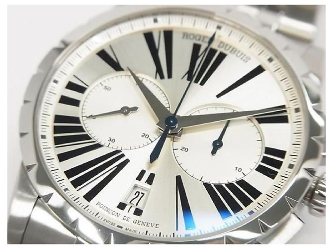 Autre Marque ROGER DUBUIS Excalibur 42 Micro Rotor Chronograph DBEX0451 makerOH done Uomo Argento - vista 2