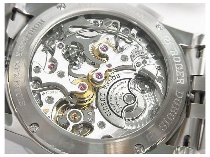 Autre Marque ROGER DUBUIS Excalibur 42 Micro Rotor Chronograph DBEX0451 makerOH done Uomo Argento - vista 5