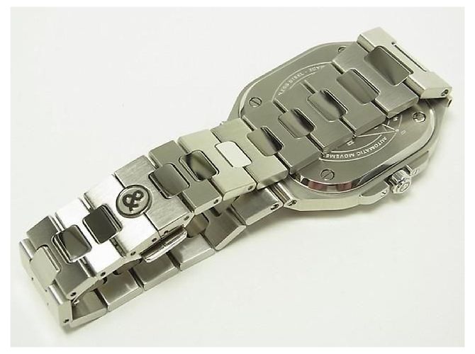 BELL & ROSS BR-05 36 MM blue diamond Eagle Uomo Argento - vista 12