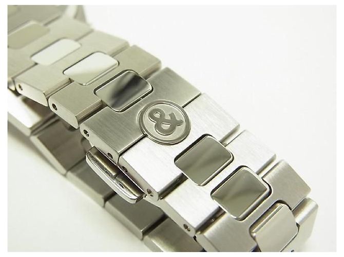 BELL & ROSS BR-05 36 MM blue diamond Eagle Uomo Argento - vista 14