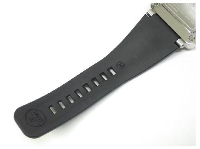 BELL & ROSS BR03 DIVER acciaio nero 42 MM BR03A-D-BL-ST/SRB Uomo Argento - vista 10