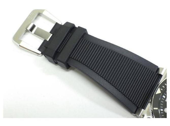 BELL & ROSS BR03 DIVER acciaio nero 42 MM BR03A-D-BL-ST/SRB Uomo Argento - vista 11