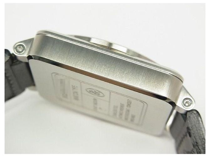 BELL & ROSS BR03-97 Reserve de Marche BR0397-BL-SI/SCA Originalware Herren Silber - Ansicht 10