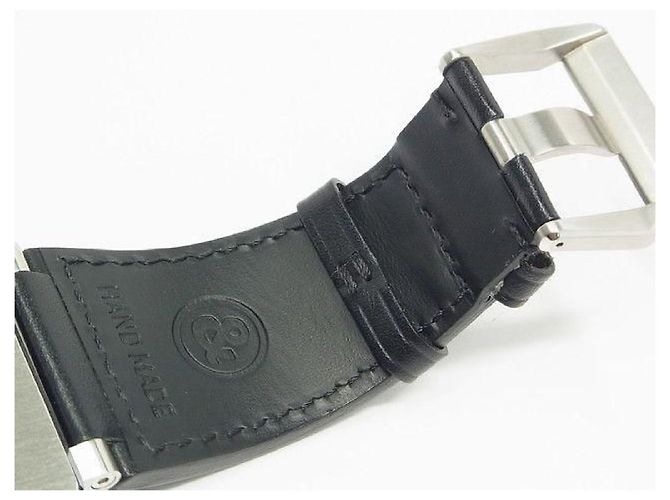 BELL & ROSS BR03-97 Reserve de Marche BR0397-BL-SI/SCA Originalware Herren Silber - Ansicht 12