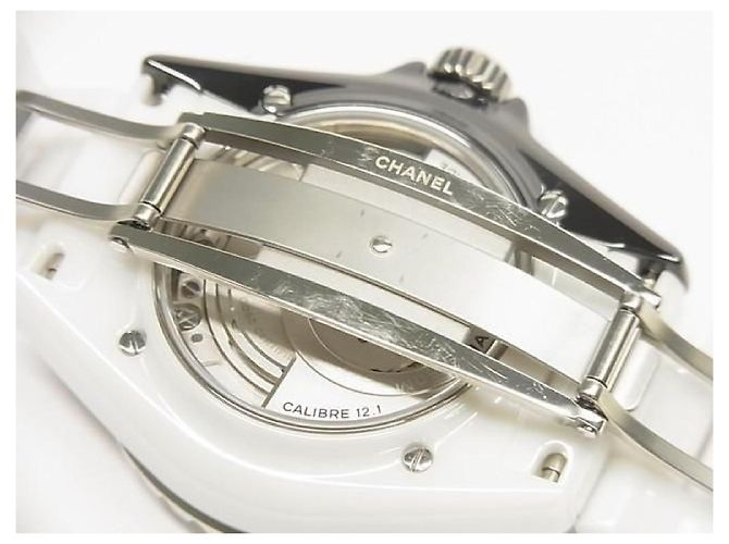 CHANEL J12 Paradoxe 38 MM Ref. H6515 Original Masculino Prata - vista 15