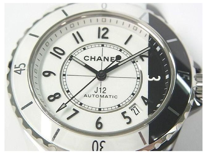 CHANEL J12 Paradoxe 38 MM Ref. H6515 Original Masculino Prata - vista 3