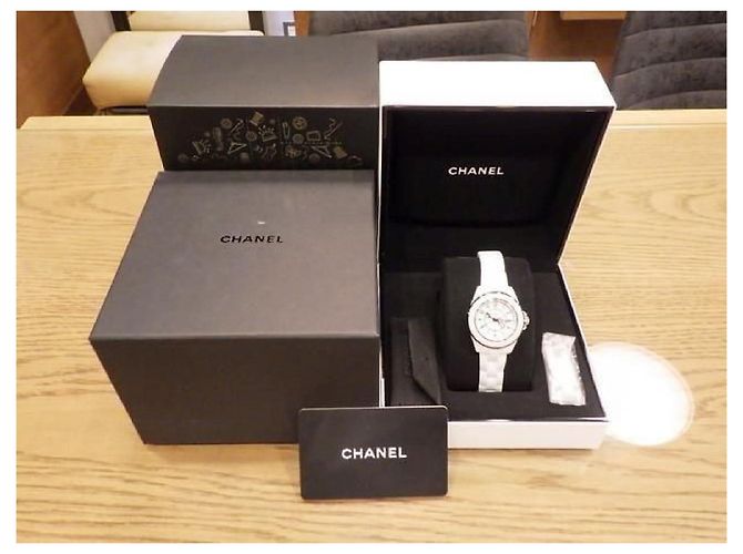 CHANEL J12 Couture 33 MM H9763 modelo de quantidade limitada Masculino Prata - vista 13
