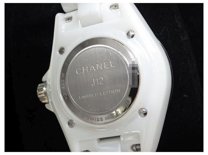 CHANEL J12 Couture 33 MM H9763 modelo de quantidade limitada Masculino Prata - vista 6