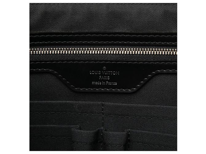Borsa Clutch Portfolio Louis Vuitton Damier Graphite Nera Nero - vista 5