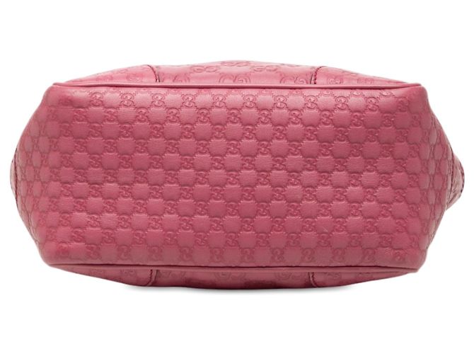Borsa Gucci Bree Small Guccissima Rosa - vista 3