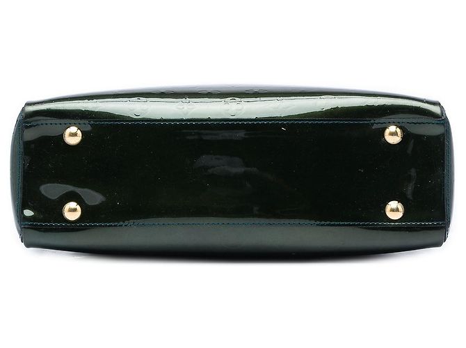 Borsa Louis Vuitton Monogram Vernis Melrose Avenue Verde - vista 3