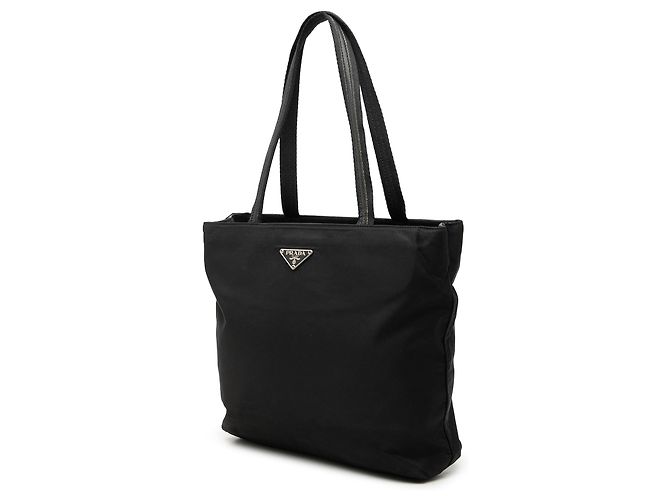 Tote Sacola Prada Tessuto Preta Preto - vista 2