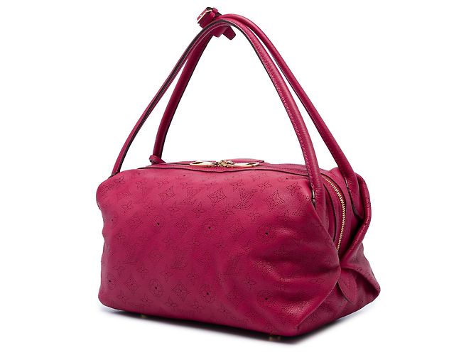 Borsa a tracolla Louis Vuitton Monogram Mahina Galatea PM Rosa - vista 2
