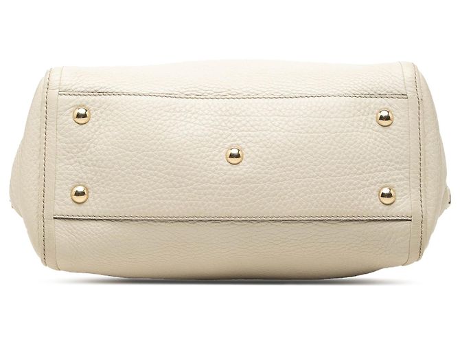 Borsa Soho Cellarius Small in vitello bianco Gucci - vista 3