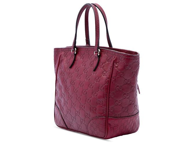 Bolso Red Gucci Small Guccissima Bree Satchel Roja - vista 2