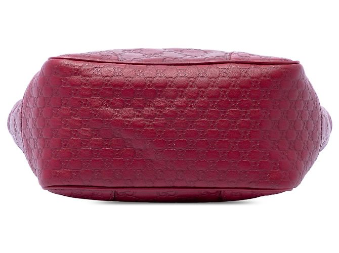 Bolso Red Gucci Small Guccissima Bree Satchel Roja - vista 3