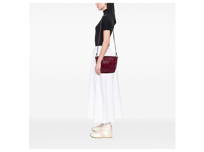 Bolso Red Gucci Small Guccissima Bree Satchel Roja - vista 6