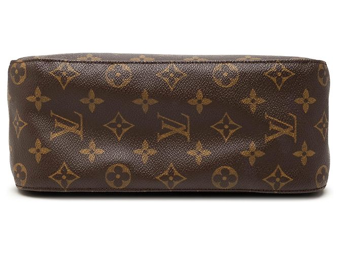 Bolso de hombro Louis Vuitton Monogram Looping MM Marrón Castaño - vista 3