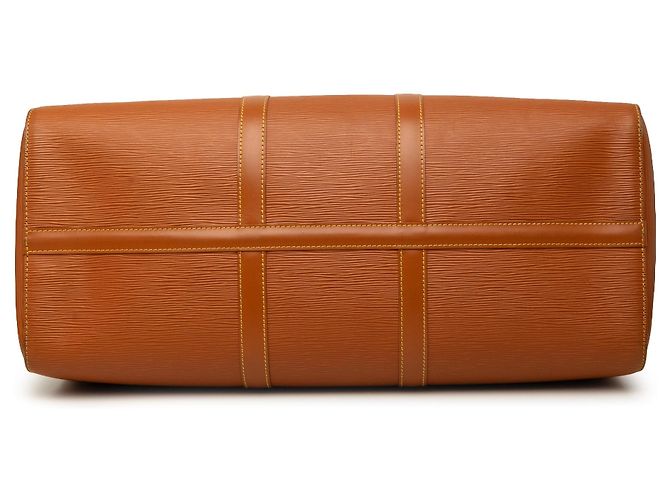 Borsa da viaggio Louis Vuitton Epi Keepall 50 Marrone - vista 3