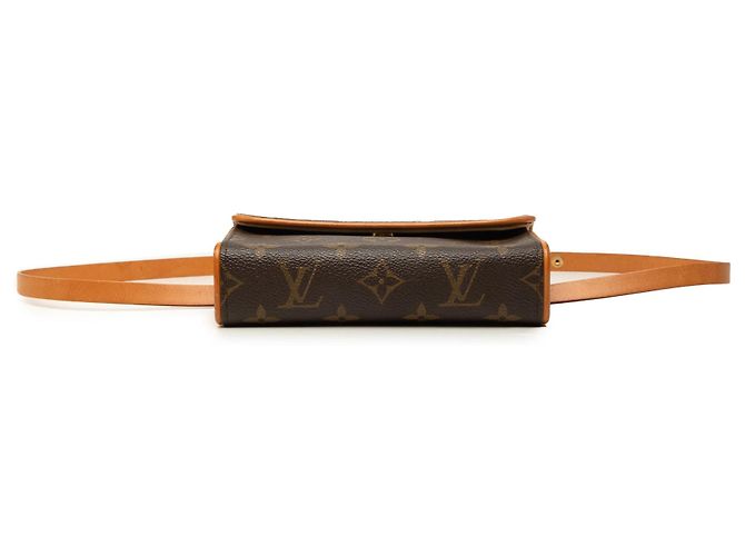 Borsa cintura Louis Vuitton Monogram Pochette Florentine Marrone - vista 3